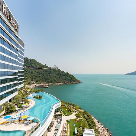 The Fullerton Ocean Park Hotel Hong Kong Exterior photo The view of the South China Sea from the hotel