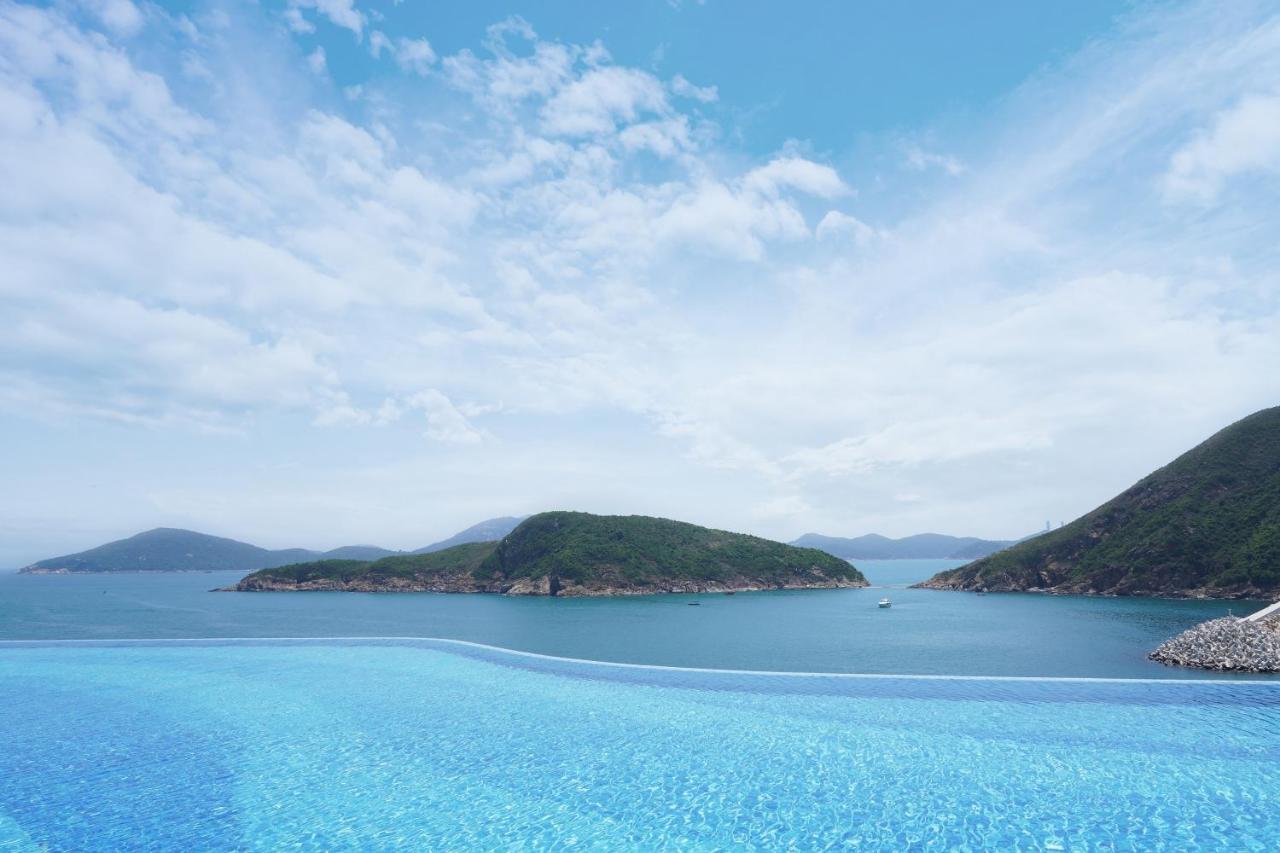 The Fullerton Ocean Park Hotel Hong Kong Exterior photo View of the South China Sea from the hotel