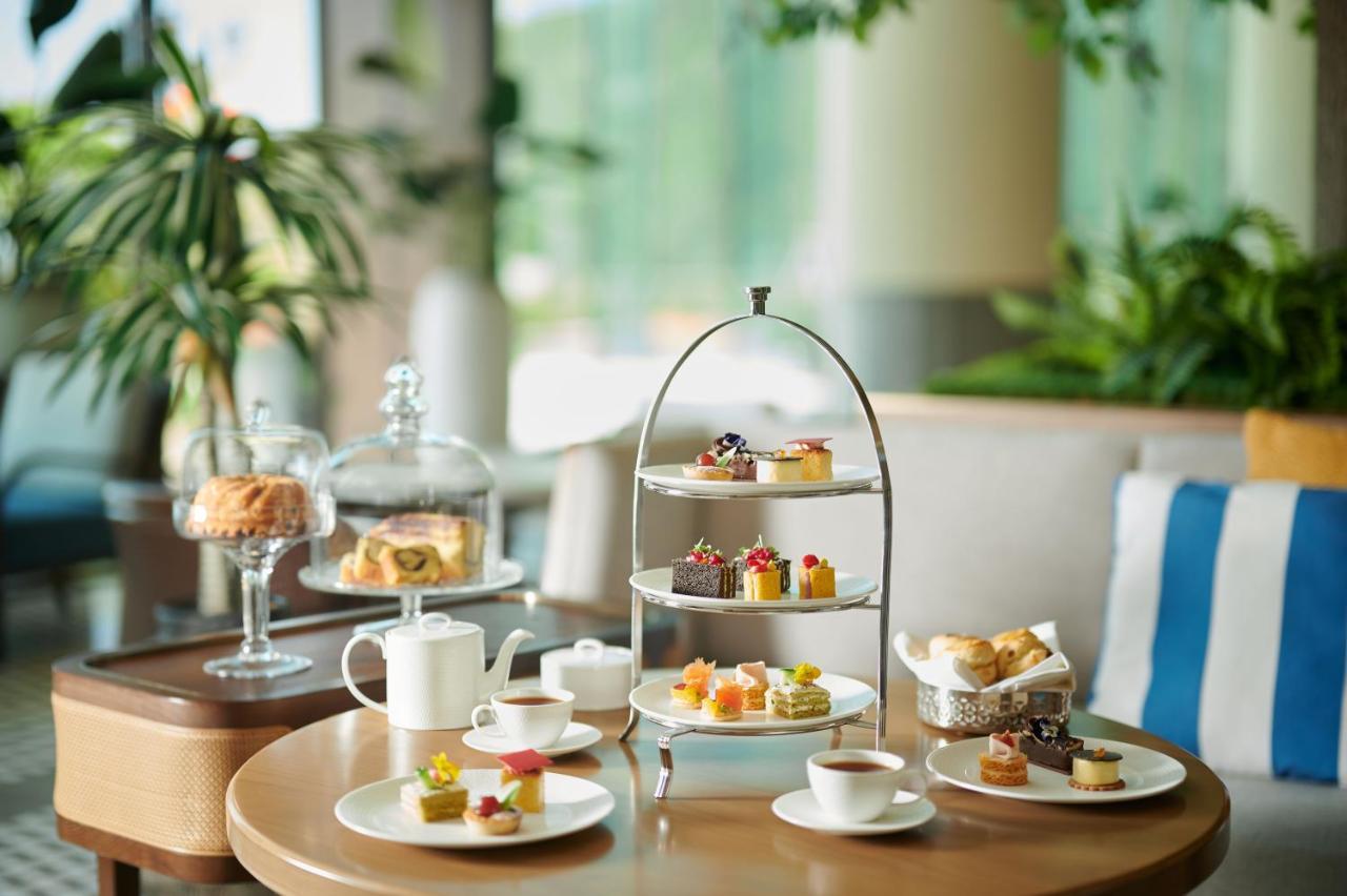 The Fullerton Ocean Park Hotel Hong Kong Exterior photo Afternoon tea at the InterContinental Hotel, Seoul, South Korea