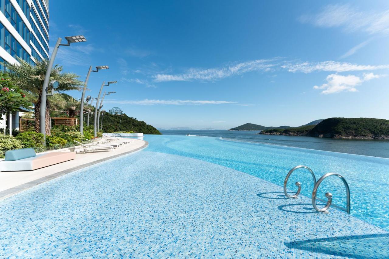 The Fullerton Ocean Park Hotel Hong Kong Exterior photo Infinity pool at the InterContinental Chania, Crete, Greece